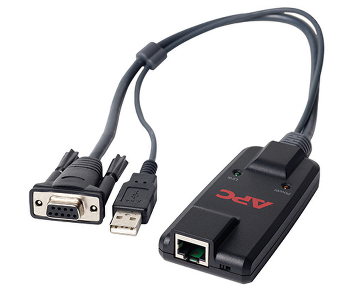 APC KVM-SERIAL Black KVM cable