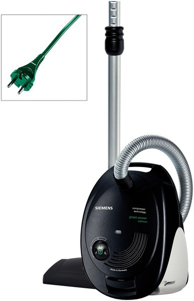 Siemens VS06GP1264 Cylinder vacuum 4L 1200W Black,Silver vacuum