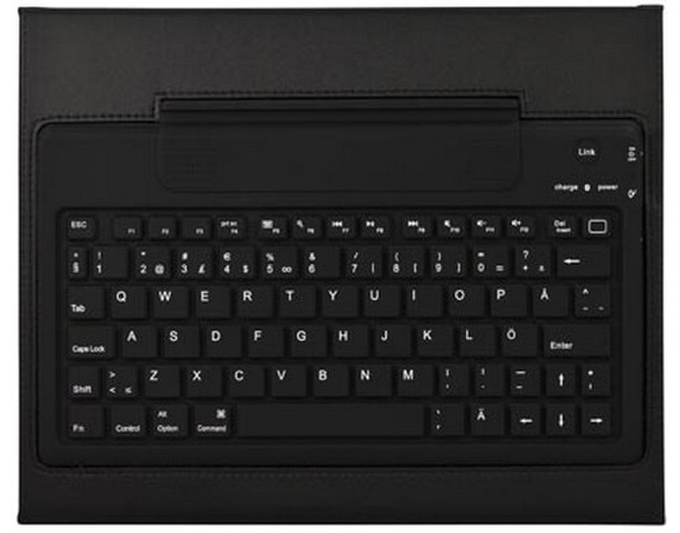 Deltaco TB-109L Bluetooth QWERTY Schwarz Tastatur für Mobilgeräte
