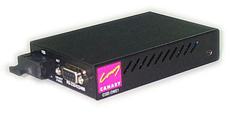 Canary CSC-2D9-S1 1310nm Single-mode Black network media converter