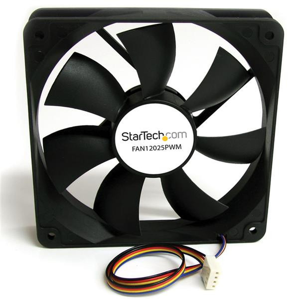 StarTech.com 120mm Computer Gehäuselüfter/ PWM Cooling Fan - Lüfter für Computer Gehäuse mit 4-pin Molex