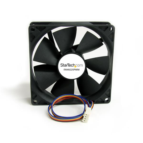 StarTech.com 92mm Computer Gehäuselüfter/ PWM Cooling Fan - Lüfter für Computer Gehäuse mit 4-pin Molex