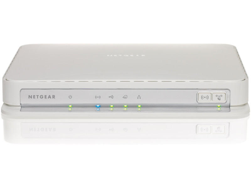 Netgear WNDRMAC Dual-band (2.4 GHz / 5 GHz) Gigabit Ethernet Белый wireless router
