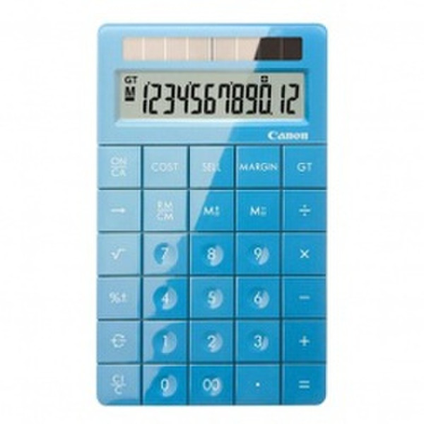Canon X Mark I Pocket Basic calculator Blue