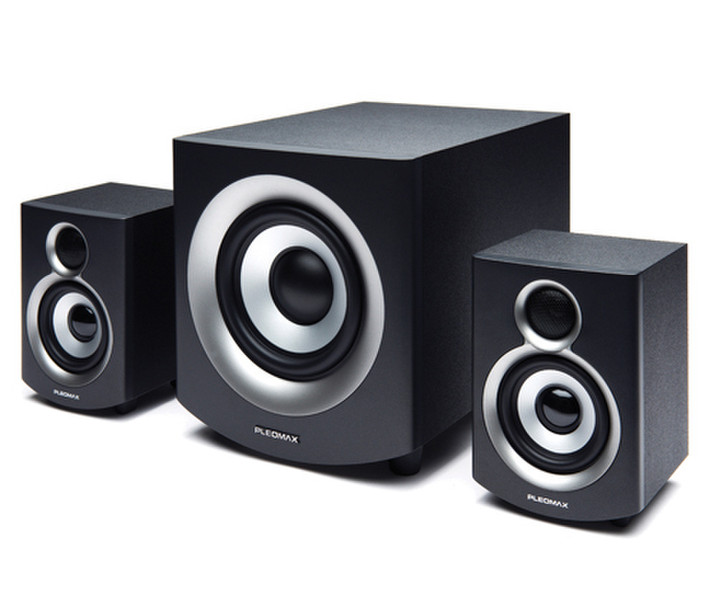 Pleomax S2-600B 2.1 44W Black speaker set