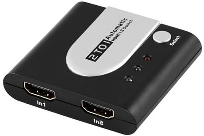 Deltaco HDMI-100B HDMI коммутатор видео сигналов