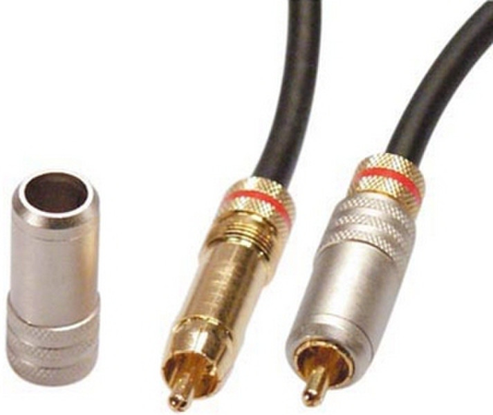 Deltaco MM-65 1м S/PDIF (RCA) S/PDIF (RCA) Черный коаксиальный кабель