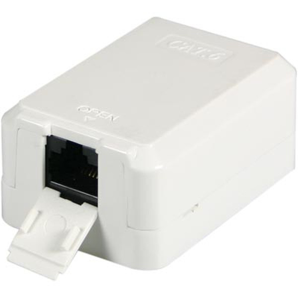 Deltaco VR-20 White outlet box