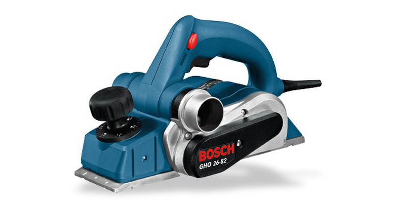 Bosch GHO 26-82 710W 16500RPM Schwarz, Blau, Silber Elektrischer Hobel