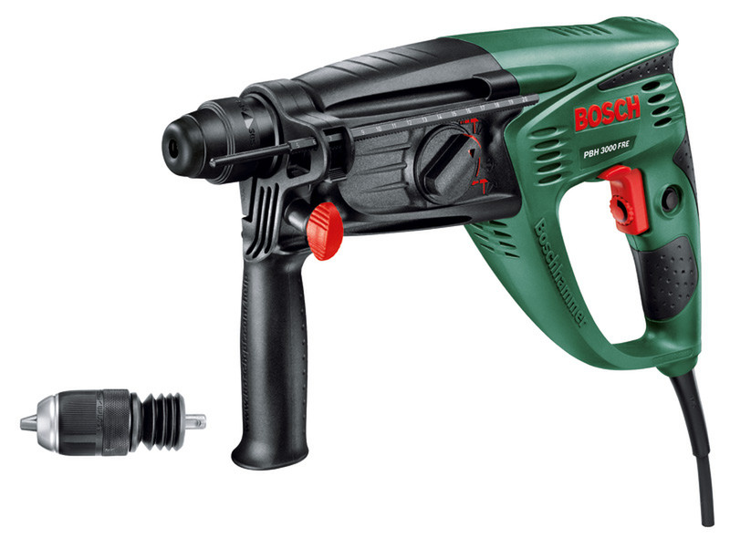 Bosch PBH 3000 FRE 750Вт Без ключа перфоратор