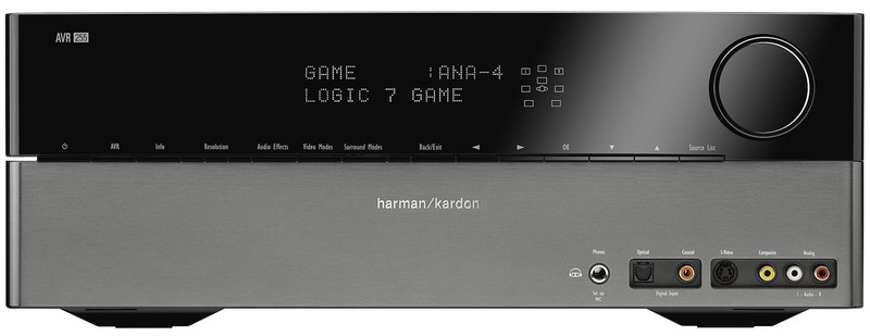 Harman/Kardon AVR 255 65W 7.1 Surround Black,Grey