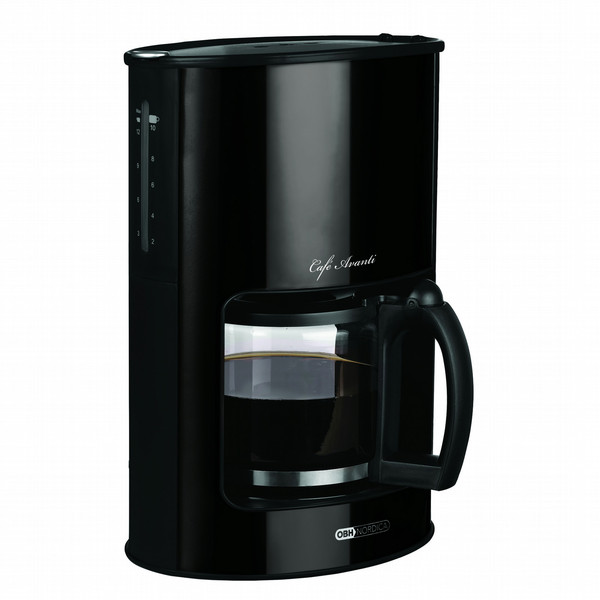 OBH Nordica Café Avanti Drip coffee maker 1.25L 12cups Transparent