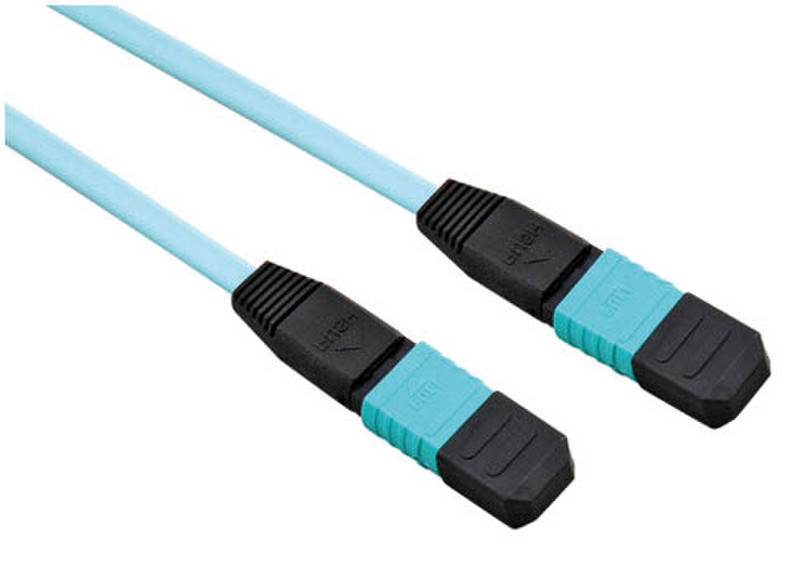 Advanced Cable Technology 10m MTP/MPO 10м Черный, Синий телефонный кабель