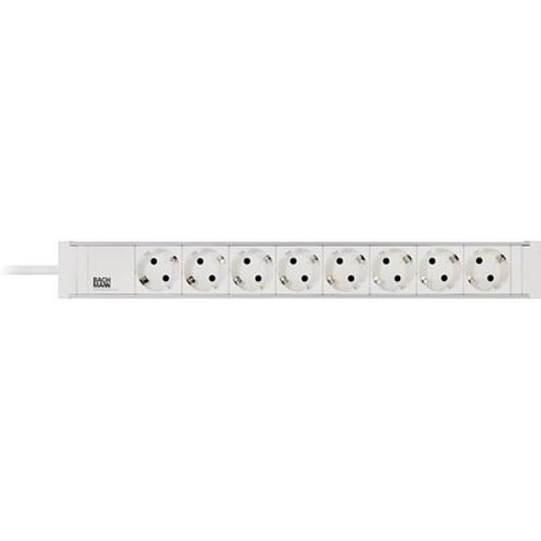 Deltaco GT-51 8AC outlet(s) 2m White power extension