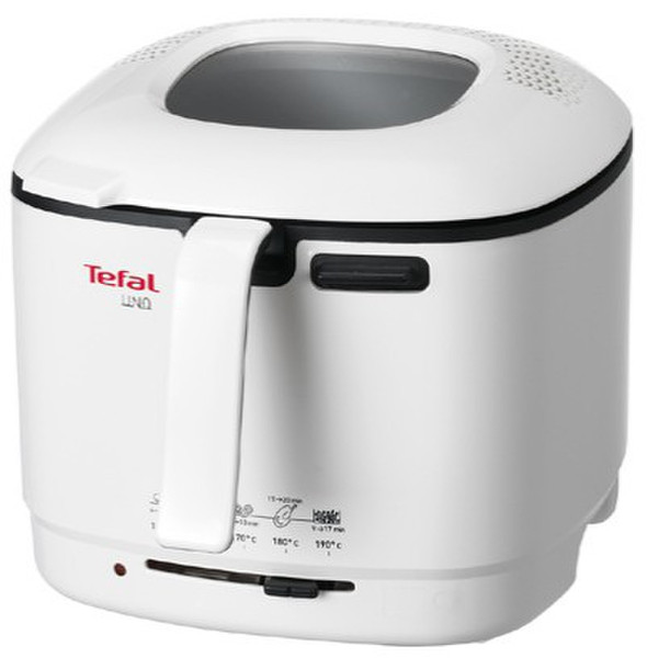 Tefal FF104230 Одиночный Stand-alone 1600Вт Белый обжарочный аппарат