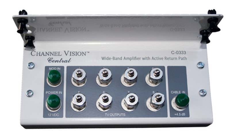 Channel Vision C-0333 Cable splitter Серый, Белый кабельный разветвитель и сумматор