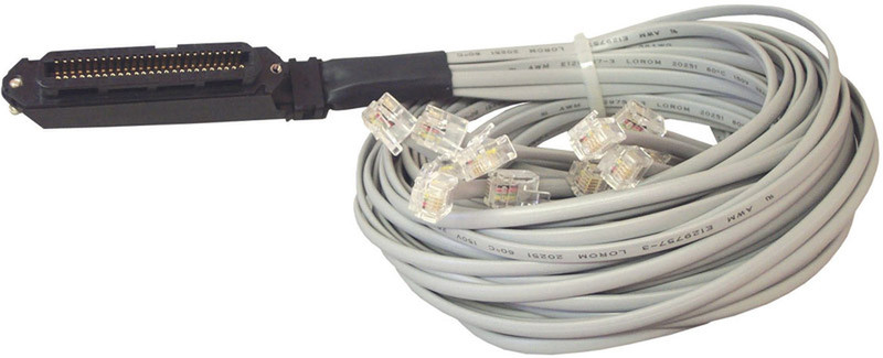 Channel Vision C-0498 1.5м Серый телефонный кабель