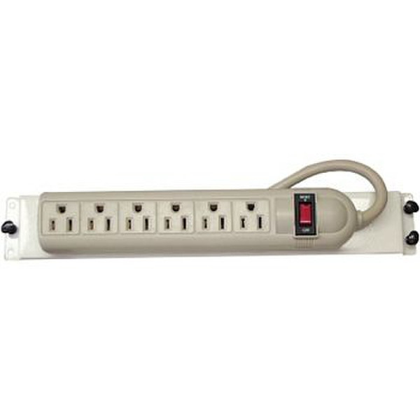Channel Vision C-0702 6AC outlet(s) 125V White surge protector