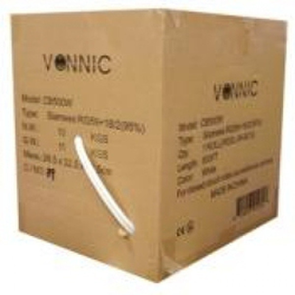 Vonnic CB500W 152m White coaxial cable
