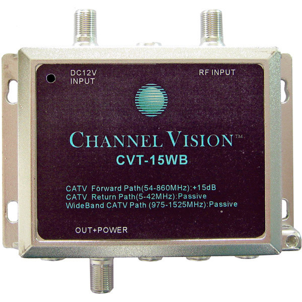 Channel Vision CVT-15WB TV signal amplifier