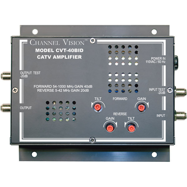 Channel Vision CVT-40BID TV signal amplifier