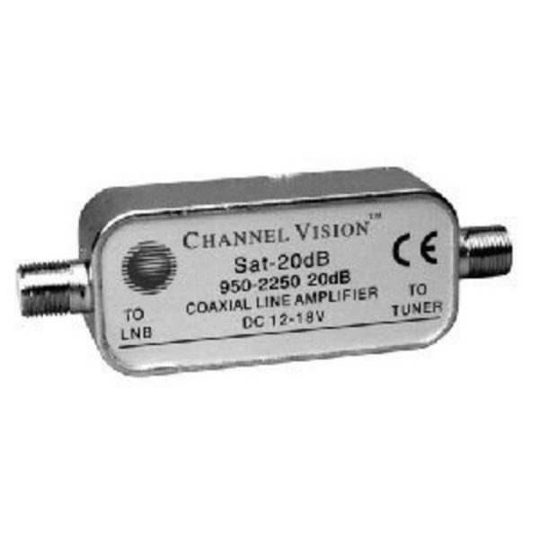 Channel Vision SAT-20DB TV signal amplifier