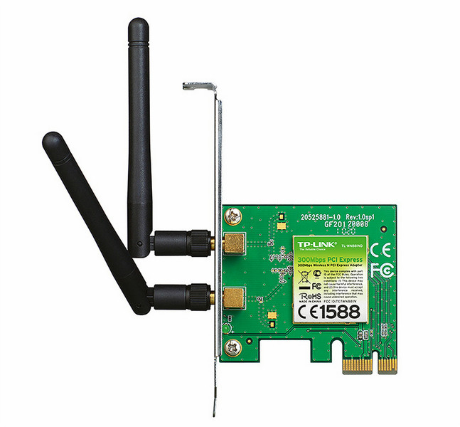 TP-LINK TL-WN881ND Внутренний Беспроводная ЛВС 300Мбит/с сетевая карта