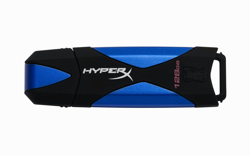 HyperX DataTraveler 3.0 128GB 128ГБ USB 3.0 (3.1 Gen 1) Тип -A Черный, Синий USB флеш накопитель