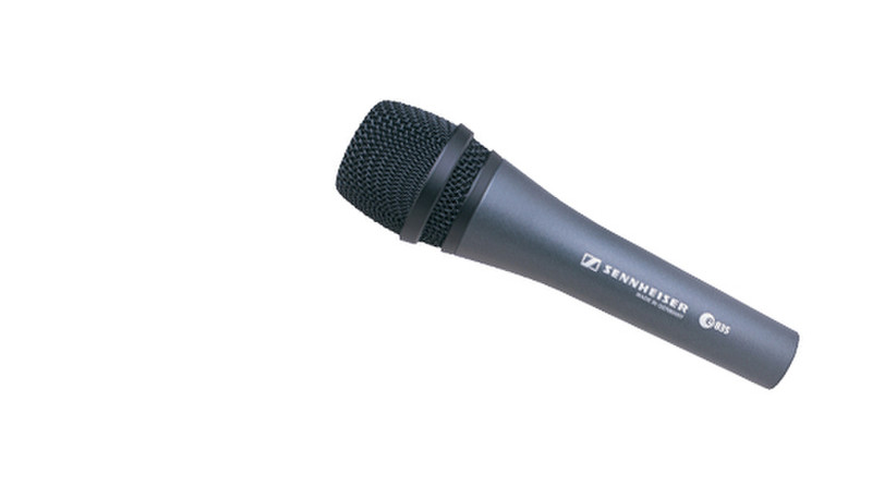 Sennheiser e 835 Stage/performance microphone Беспроводной Черный, Серый