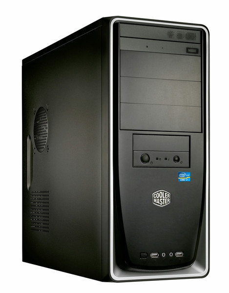 White Label PC4081I 3.4GHz i7-2600 Midi Tower Black,Silver PC PC