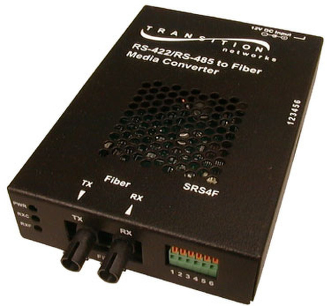 Transition Networks SRS4F3211-100 Copper to Fiber Media Converter - 1