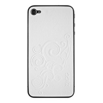 Zagg LEATHERskin Sleeve case White