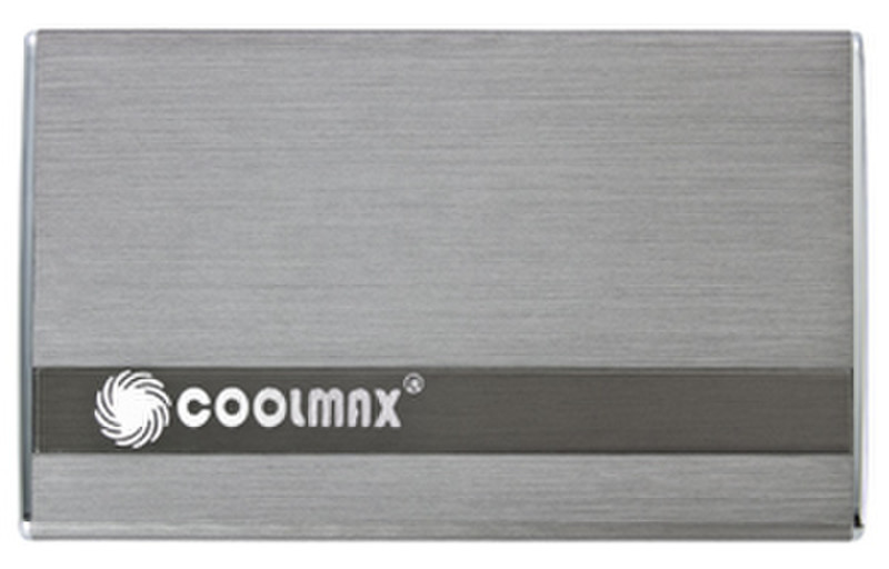CoolMax HD-250TN-U3 2.5" Питание через USB Серый, Металлический кейс для жестких дисков