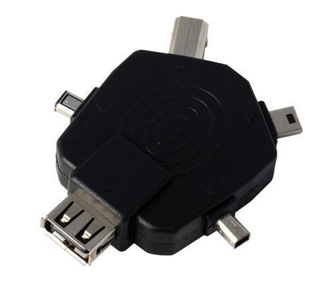 MCL USB2-5A USB A USB B Schwarz USB Kabel