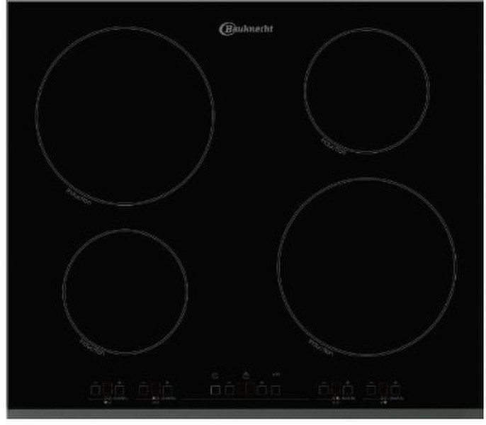 Bauknecht ETI 6646 IN/MOD built-in Electric induction Black