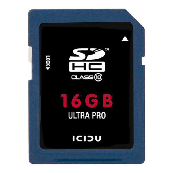 ICIDU SDHC Ultra Pro 16GB memory card