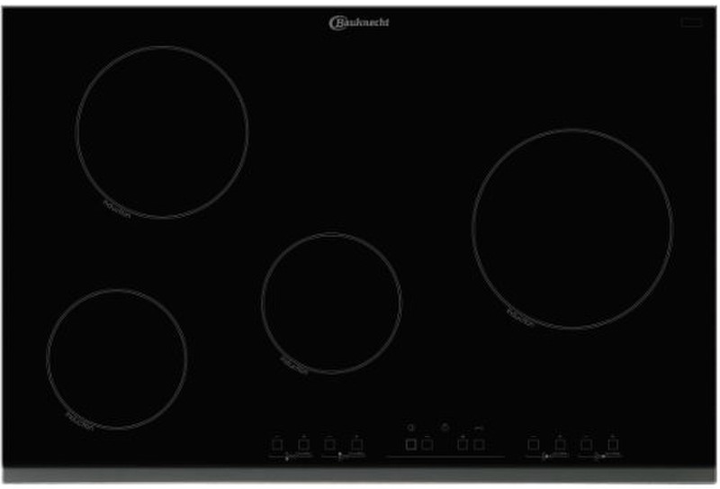 Bauknecht ETI 6740 IN/MOD built-in Induction Black