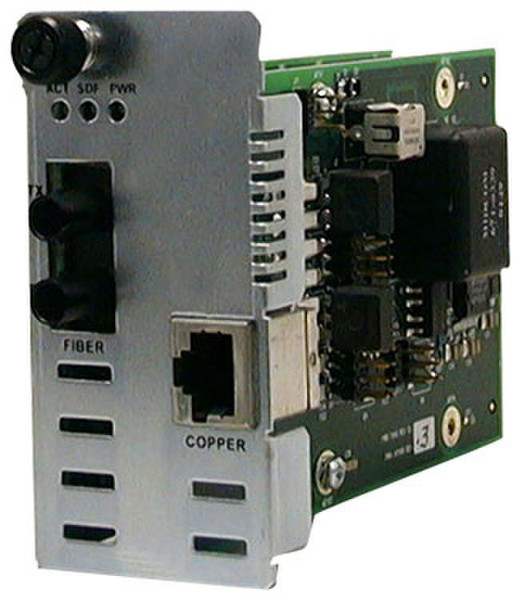 Transition Networks CAPTF3329-106 Внутренний 1550нм Single-mode сетевой медиа конвертор