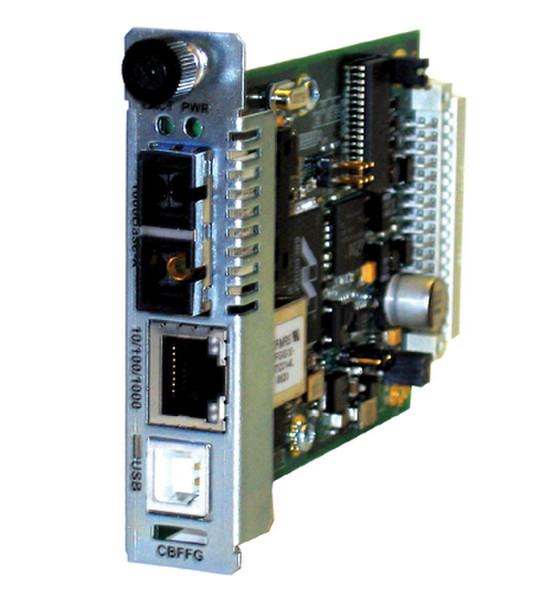 Transition Networks CBFFG1013-105 Eingebaut 1000Mbit/s 850nm Multi-Modus Netzwerk Medienkonverter