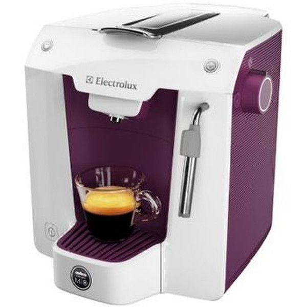 Electrolux ELM 5100 PU Pod coffee machine 1L 12cups Violet,White