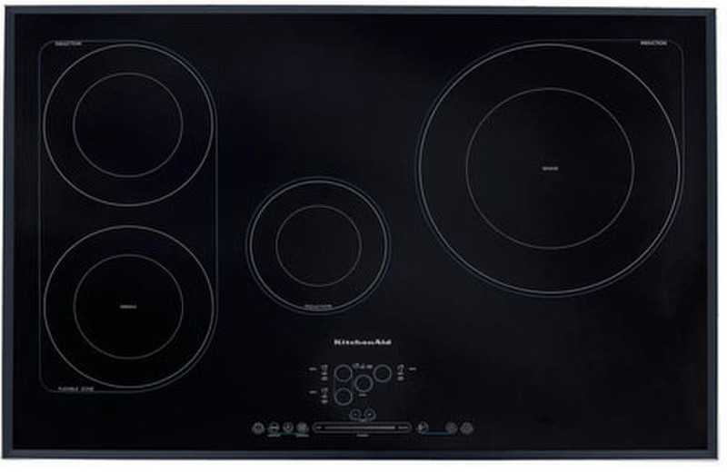 KitchenAid KHIS 7720 built-in Electric induction Black hob