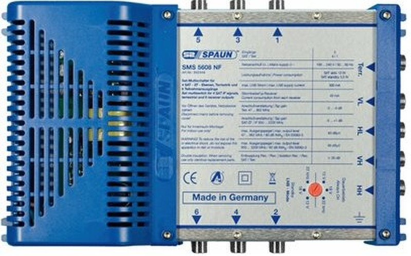 Spaun SMS 5608 NF video switch