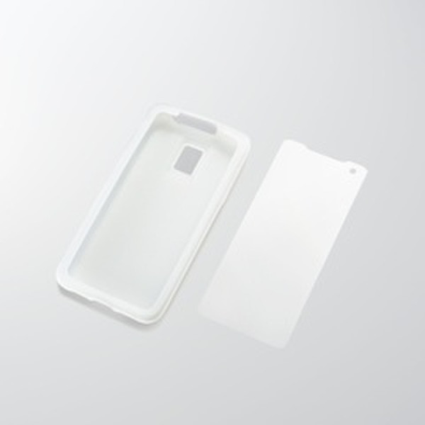 Elecom Silicone & folia LG Opt mus Speed P990 Cover case Прозрачный