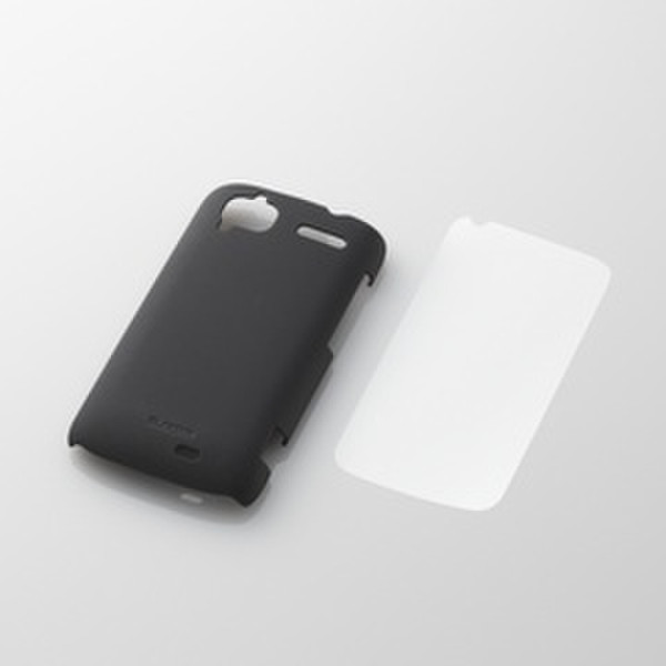 Elecom Shell Cover & folia HTC Sensation Cover case Черный