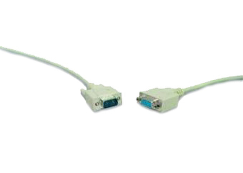 Gembird 3.0m HD15 M/F 3m VGA (D-Sub) VGA (D-Sub) Grau VGA-Kabel