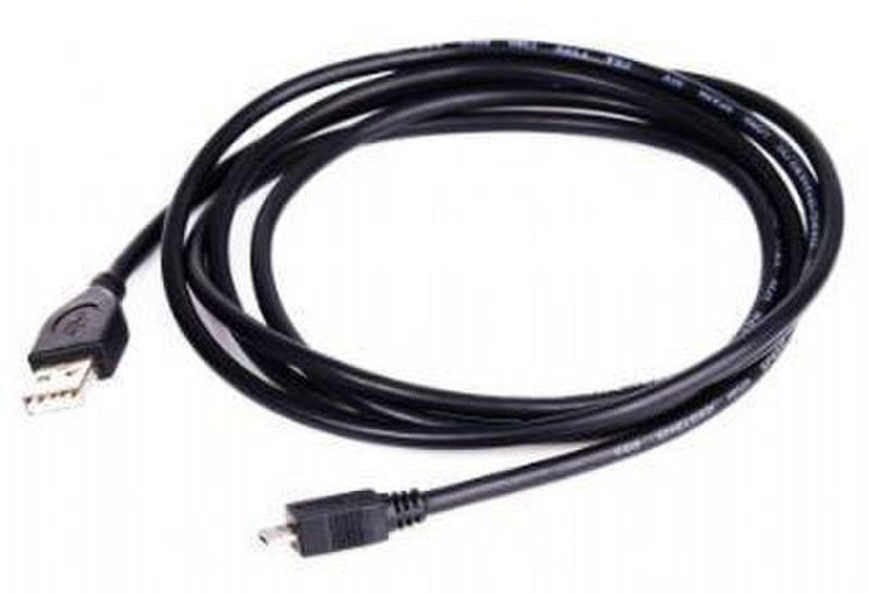 Gembird 1.8m USB 2.0 A/Micro-B M 1.8м USB A Micro-USB B Черный