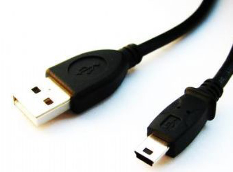 Gembird 1.8m USB 2.0 A/mini-USB M 1.8m USB A Mini-USB B Schwarz