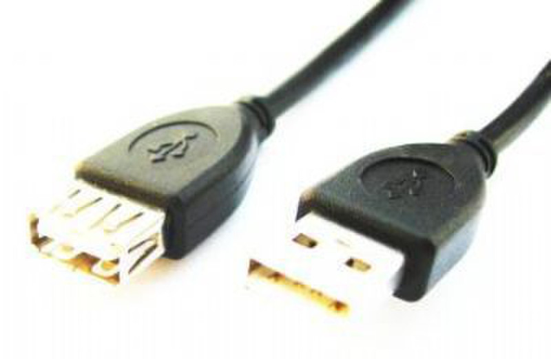 Gembird 3m USB 2.0 A M/FM 3м USB A USB A Черный