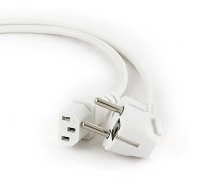 Gembird PC-186W-VDE 1.8m CEE7/4 Schuko White power cable
