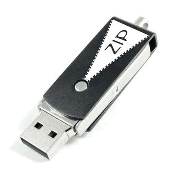 Goodram ZIP 4GB 4ГБ USB 2.0 Type-A Черный, Белый USB флеш накопитель